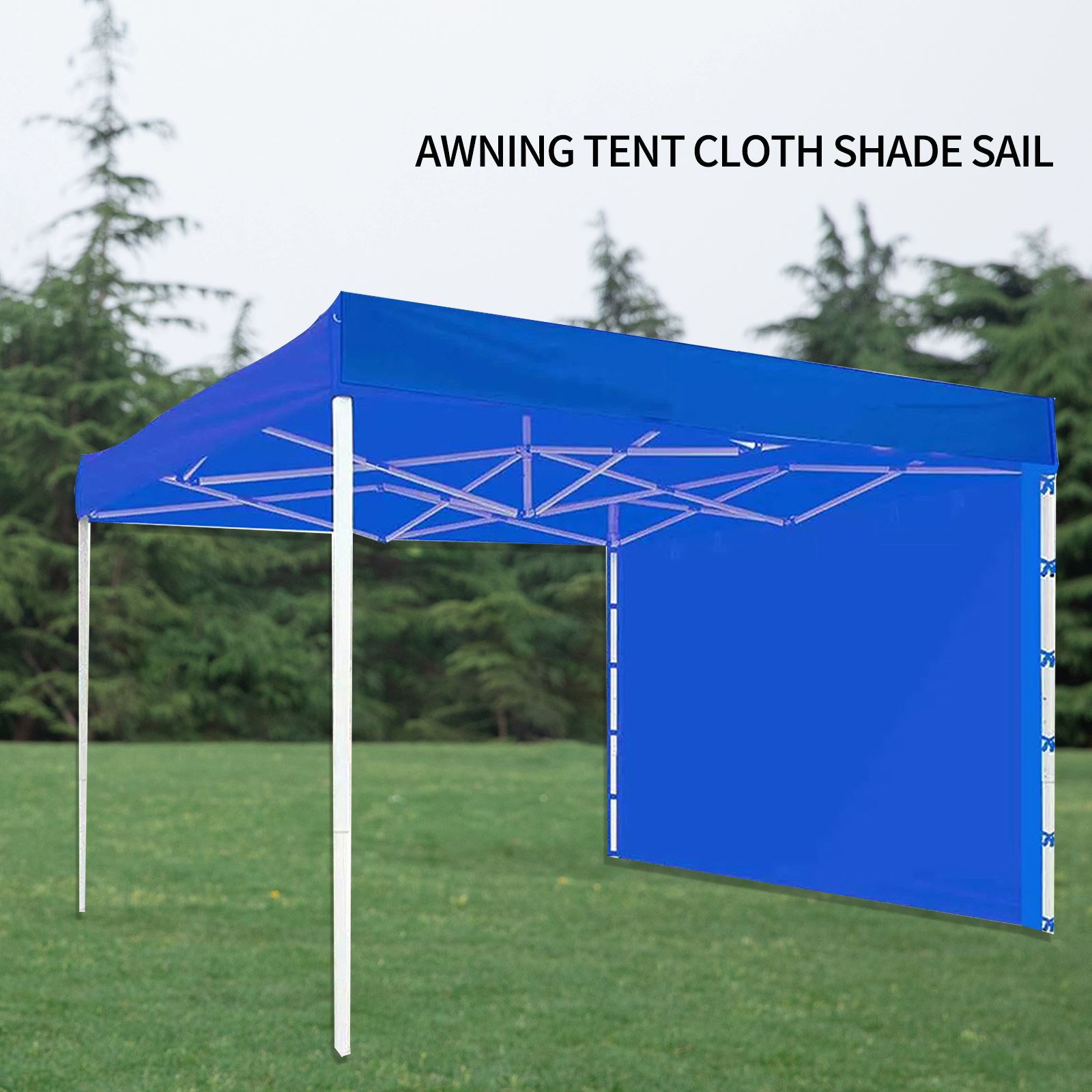 Outdoor Awning Instant Solar Wall Folding Awning Cloth Waterproof Sun Shading Solar Fabric Awning Fabric Terrace Summer Picnic