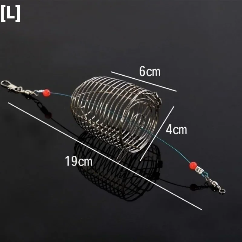 Jaula de red de pesca, alambre de cierre abierto automático, trampa para cangrejos y peces, alambre de acero para agua salada, accesorios de pesca al aire libre: Verde