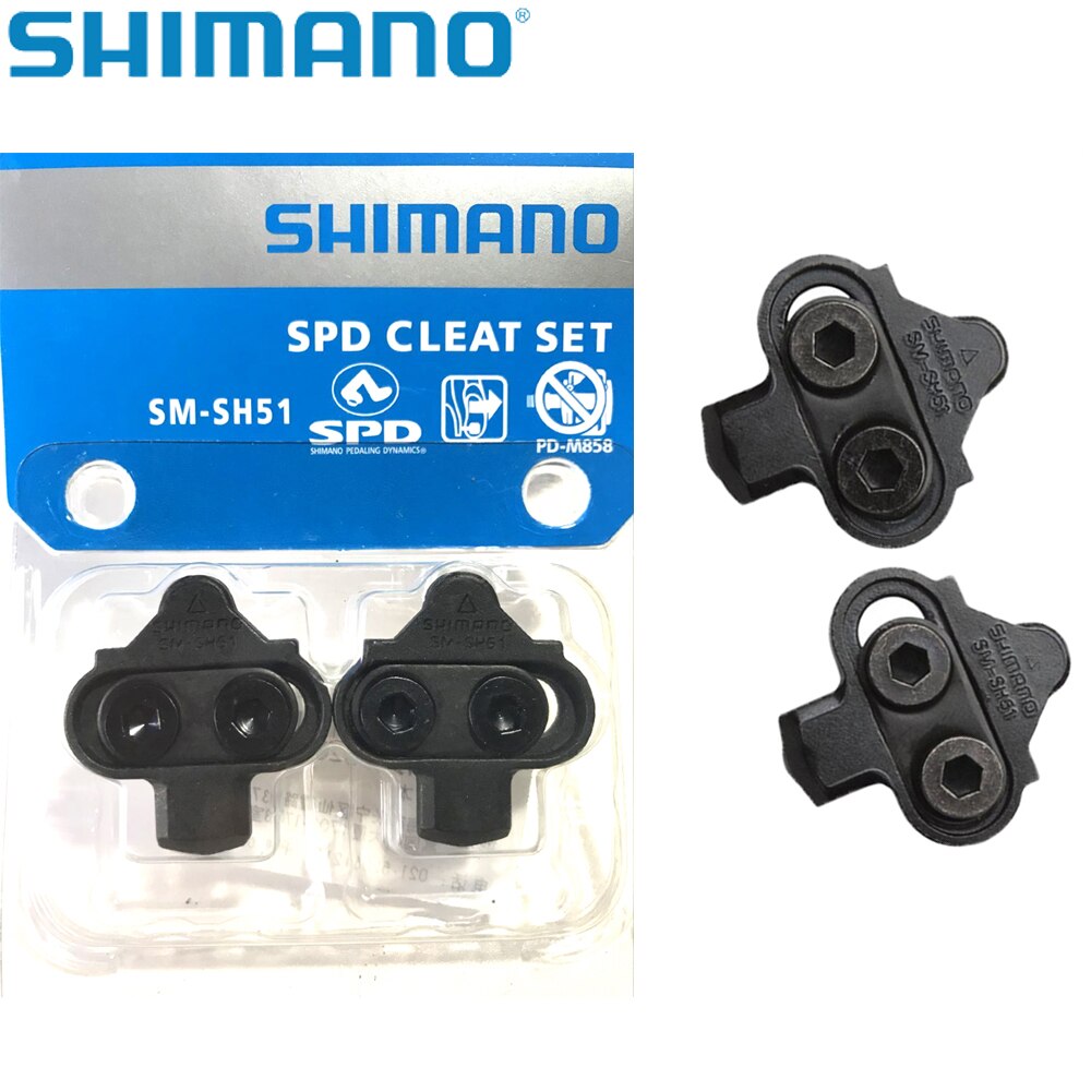 BV Tacchetti Per Bici Compatibili Shimano SPD SH51 E Look X-Track - Set Per MTB E Spinning
