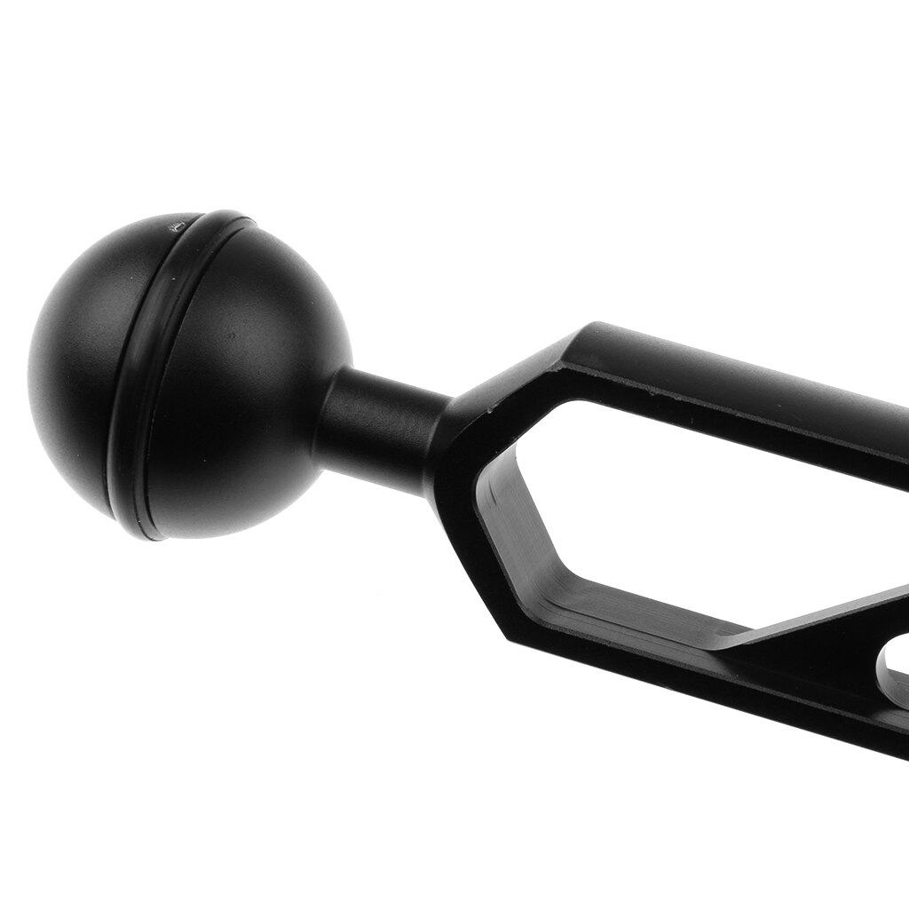 Dual Ball Diving Ball Joint Arm Connector Clamp Mount Underwater Camera Use
