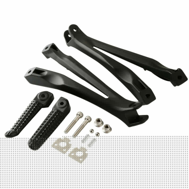 Motorfiets Achter Voetsteun Voetsteunen Bracket Set Voor Yamaha YZF R1 YZFR1 2004 2005 06 07