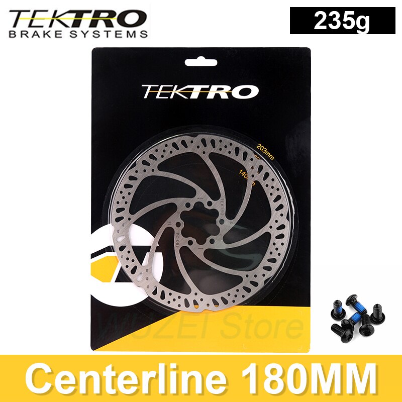 TEKTRO Bike Rotor 160mm 180mm 203mm Mountain Bicycle Hydraulic Disc Brake Rotors Boxed For MTB Road Foldable Cycling