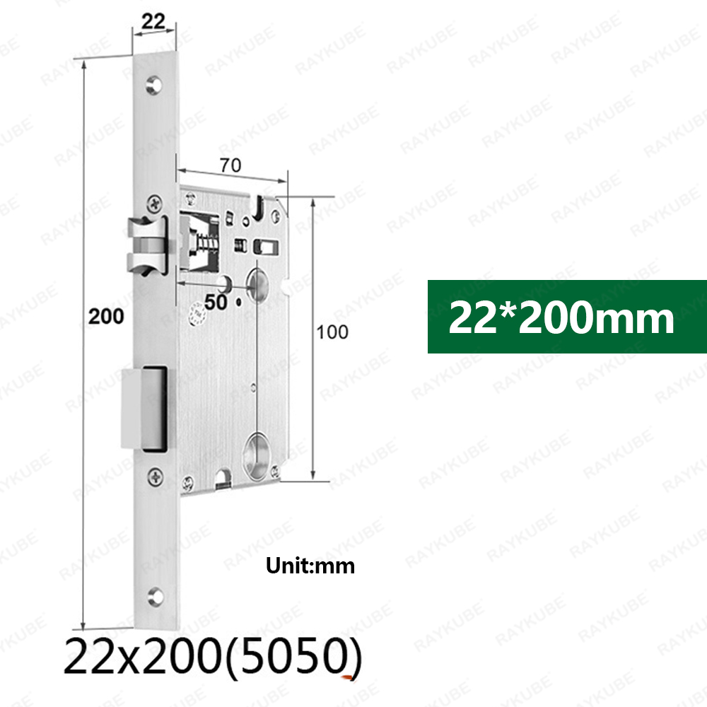 Mortise Lock Specialized For Smart Lock Different Size For Choose: dark green