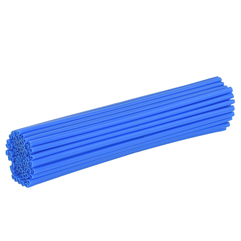 Rayons de moyeu de roue avant ou arrière pour XR CRF BBR Dirt Pit Bike, 10, pièces/ensemble, 10, 12, 14, 16, 17, 19 pouces: Light Blue