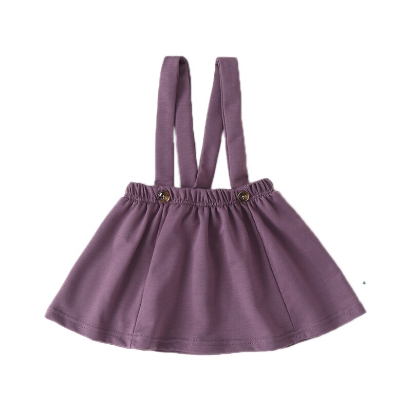 Kinderkleding voor babymeisjes, bretels, rok, overall, effen, peuter, schattig, kort jurkje, kinderoutfits