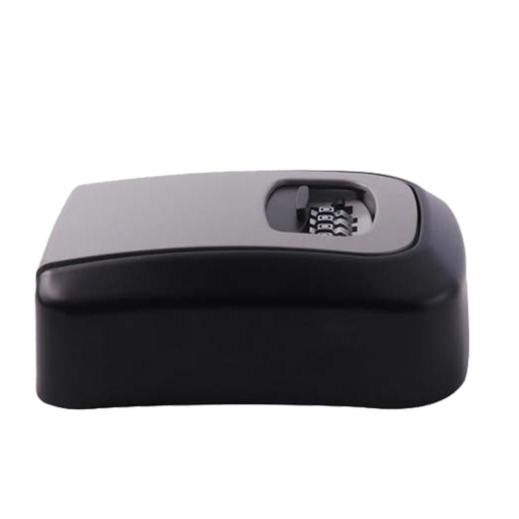 Wall Mounted Key Storage Organizer Boxes with 4 Digit Combination Lock Spare Keys Organizer Boxes Metal Secret Safe Box