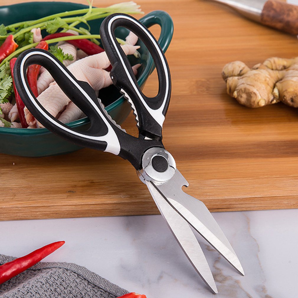 Kitchen Scissors Stainless Steel Kitchen Tools Gadget Food Shears Meat Vegetables Herb Cutter Chicken Scissors