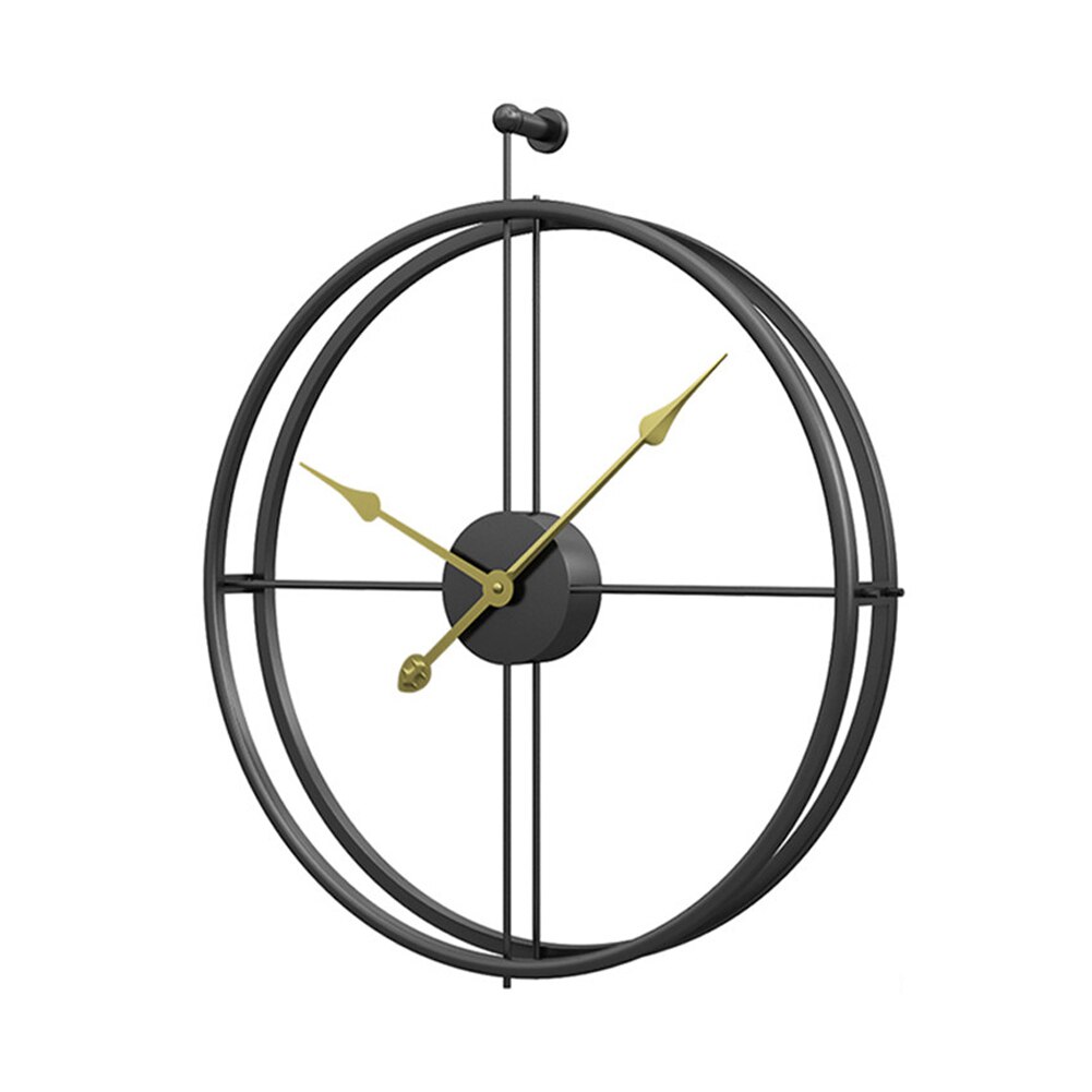nordycki zegar ścienny nowoczesny projekt duże zegary ścienne biuro salon dekoracja wyciszenie duża kuchnia wiszący zegarek Dropship: czarny