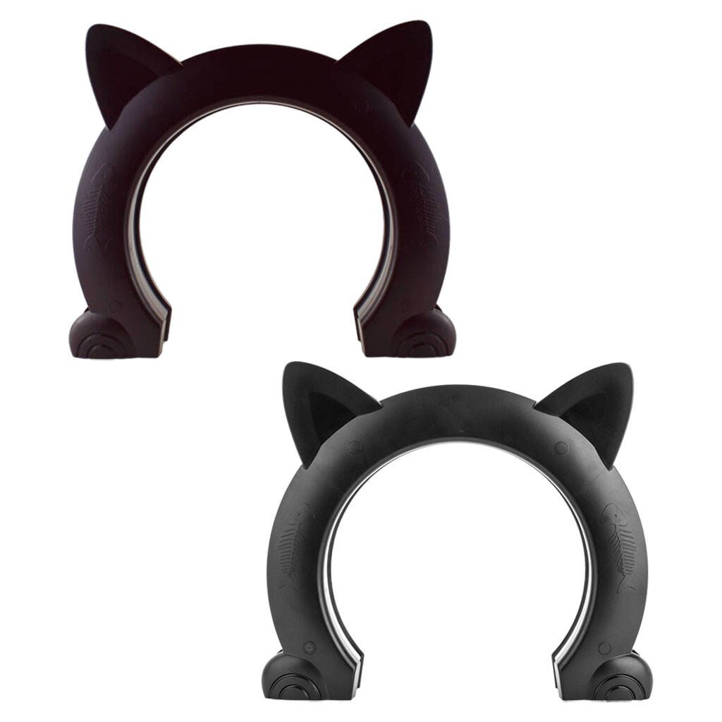Porte en forme de chat mignon, porte d&#39;accès à grande ouverture pour chaton