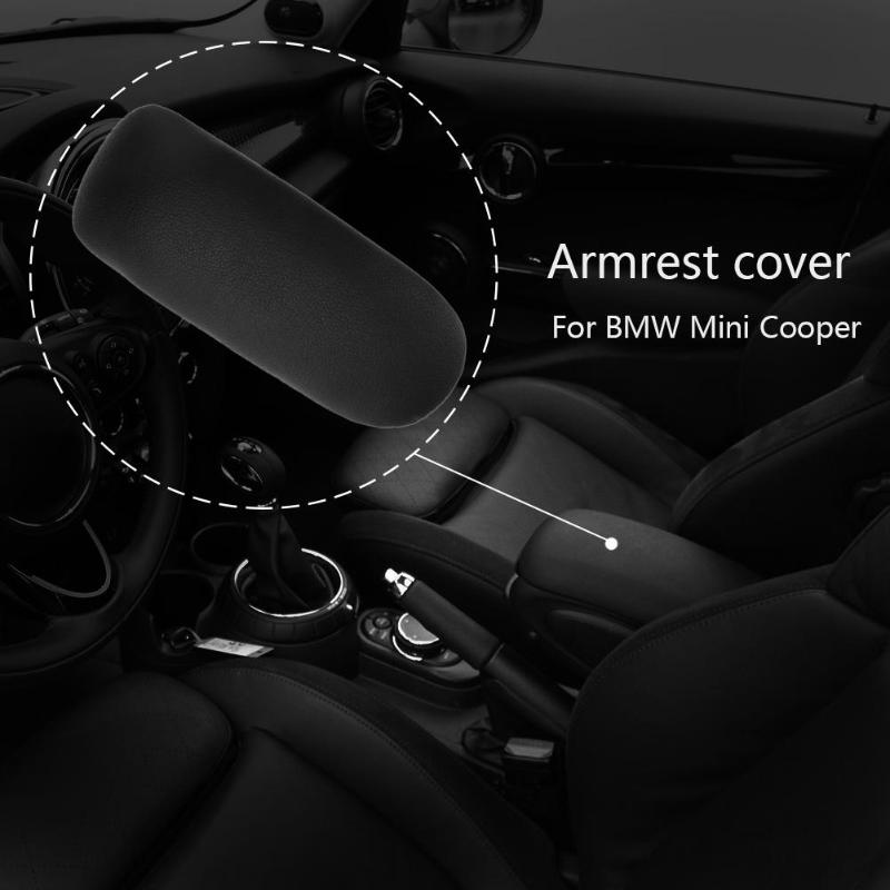 Vodool mini cooper deler lær midtkonsoll mini cooper armlene lokkdeksel for bmw mini armlen auto erstatningsdeksel