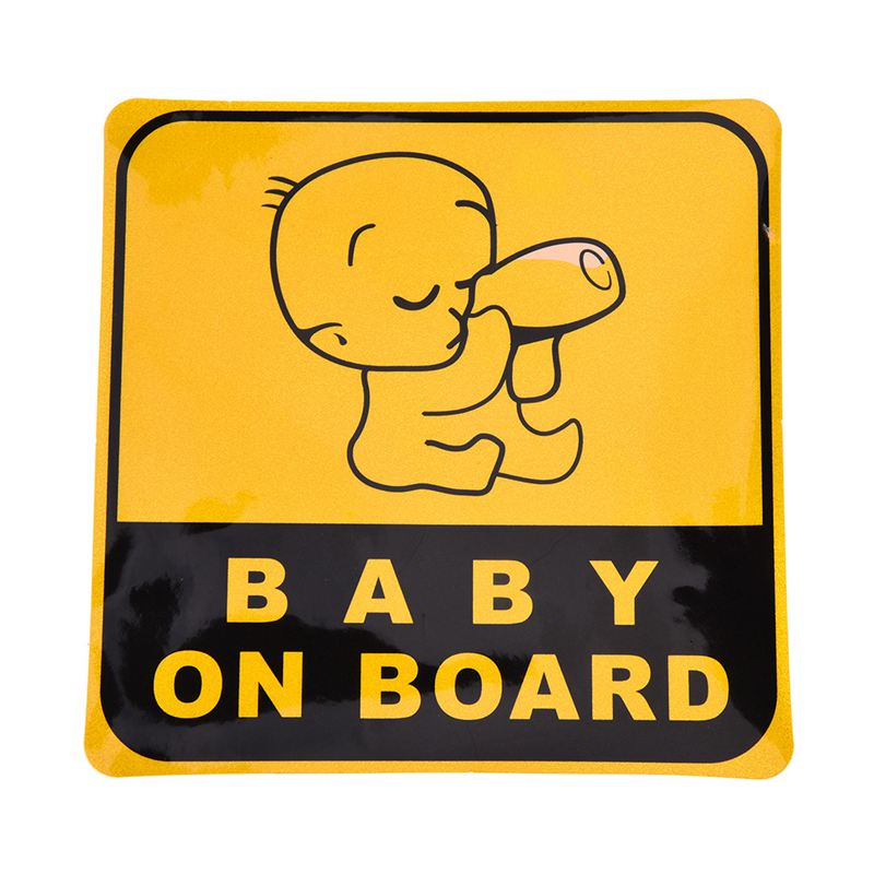 Auto Exterieur Baby Aan Boord Veiligheid Teken Sticker Decal 11 Cm X 11 Cm