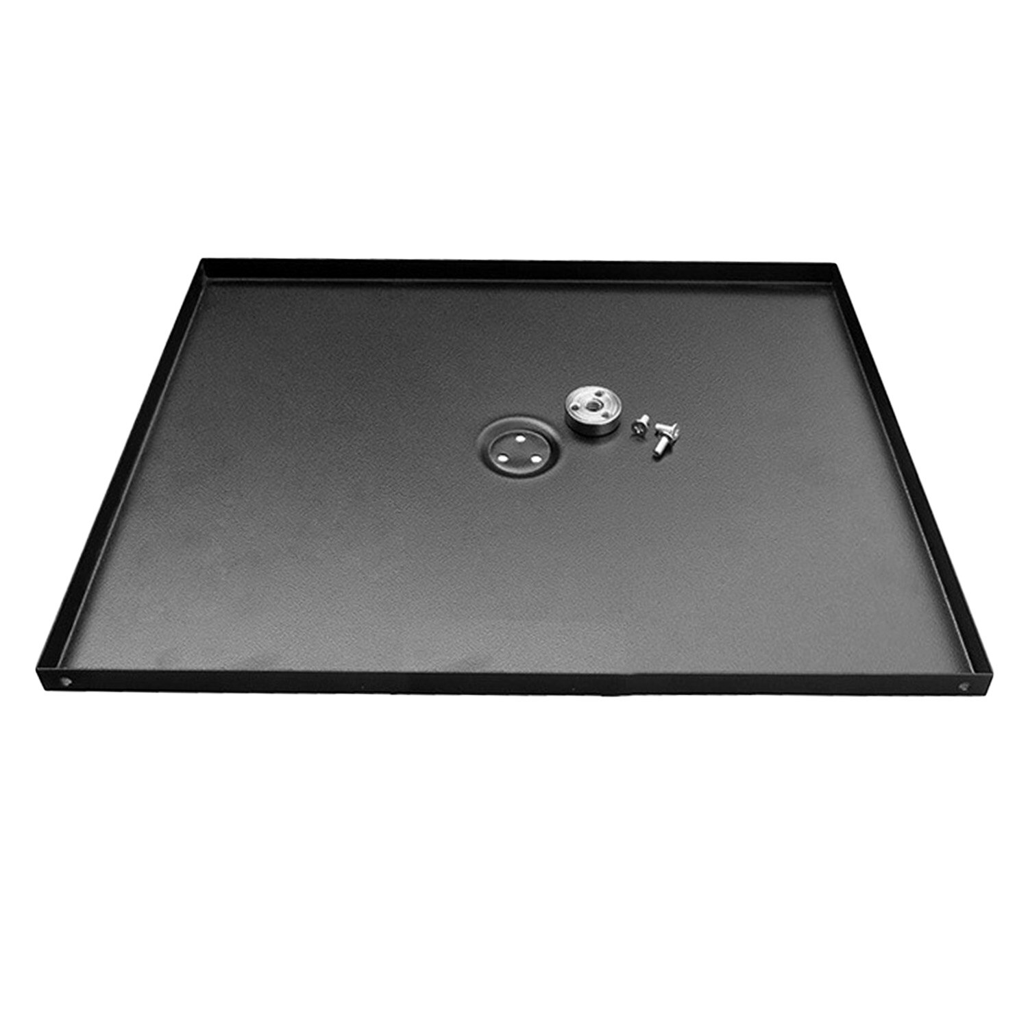 Besegad 34x24cm Universal- Metall Tablett Stand Platte Plattform Halfter für 3/8 zoll Stativ Projektoren Projetor monitore Laptops