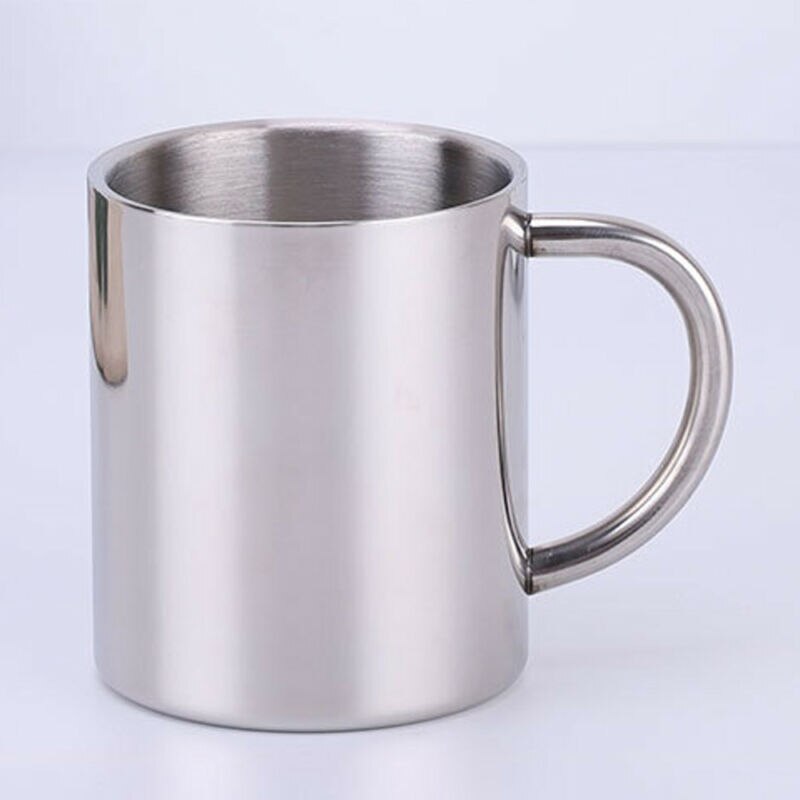 US STOCK Stainless Steel Coffee Tea Mug Cup Camping/Travel Outdoor Drink Picnic Travel