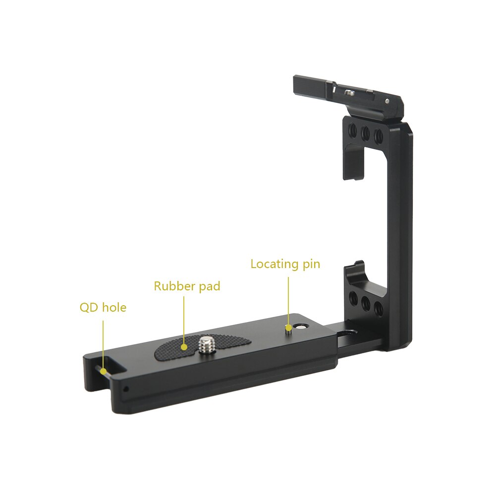 Niceyrig L-halterung für Kanon EOS R5/R6 mit Kalten Schuh Montieren