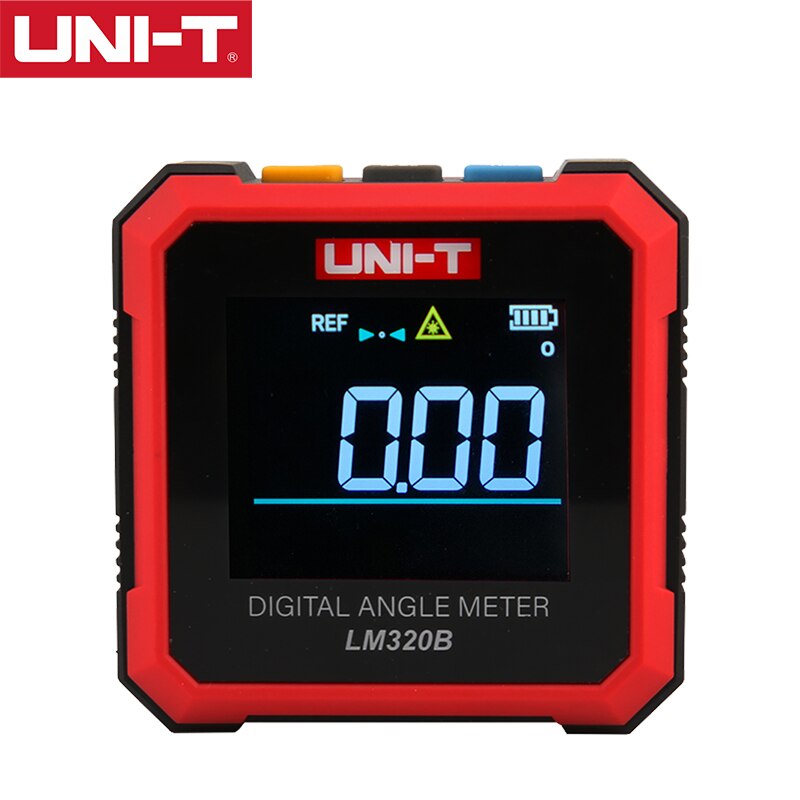 UNI-T Angle Meter Digital Protractor Angle Finder Electron Goniometer Level Meter Magnetic Base Mini Inclinometer Angle Tester: LM320B