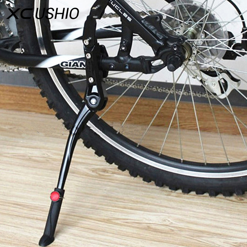 24&#39;~26&#39; Adjustable Bicycle Kickstand Aluminum Bike Side Holder Stand Parking Leg for Giant Mountain Bike Road Bicycle Part