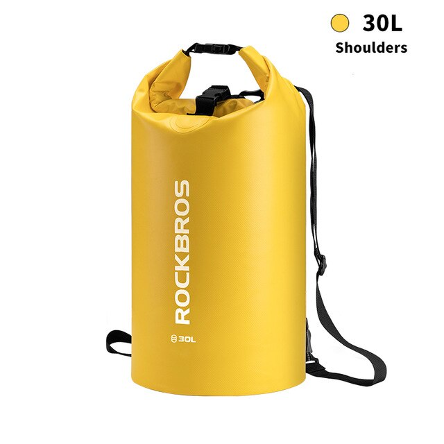ROCKBROS 30L/40L Waterproof Bags Storage Dry Sack Bag For Canoe Kayak Rafting Outdoor Sport Swimming Bags Travel Kit Backpack: ST-006Y 30L