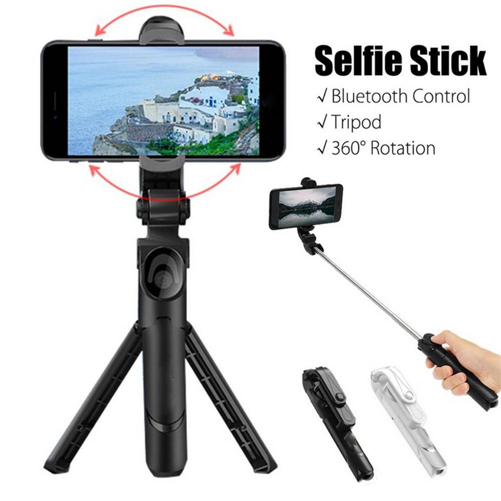 Palo de Selfie para teléfono inteligente, Control de altura ajustable, compatible con Bluetooth, con trípode para Android 10,0 e ios