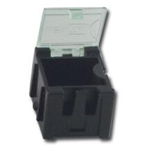 Parts box SMT toolbox Electronic component box Screw chip resistor storage box Automatically Pops Up Patch Container: 100pc Model 1 Black