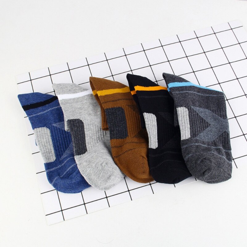 3 Pairs Mannen Compressie Sok Voor Man Sport Sokken Compressie Basketbal Sport Sokken Mannen Merino Wol Zwarte Enkel Katoen sokken