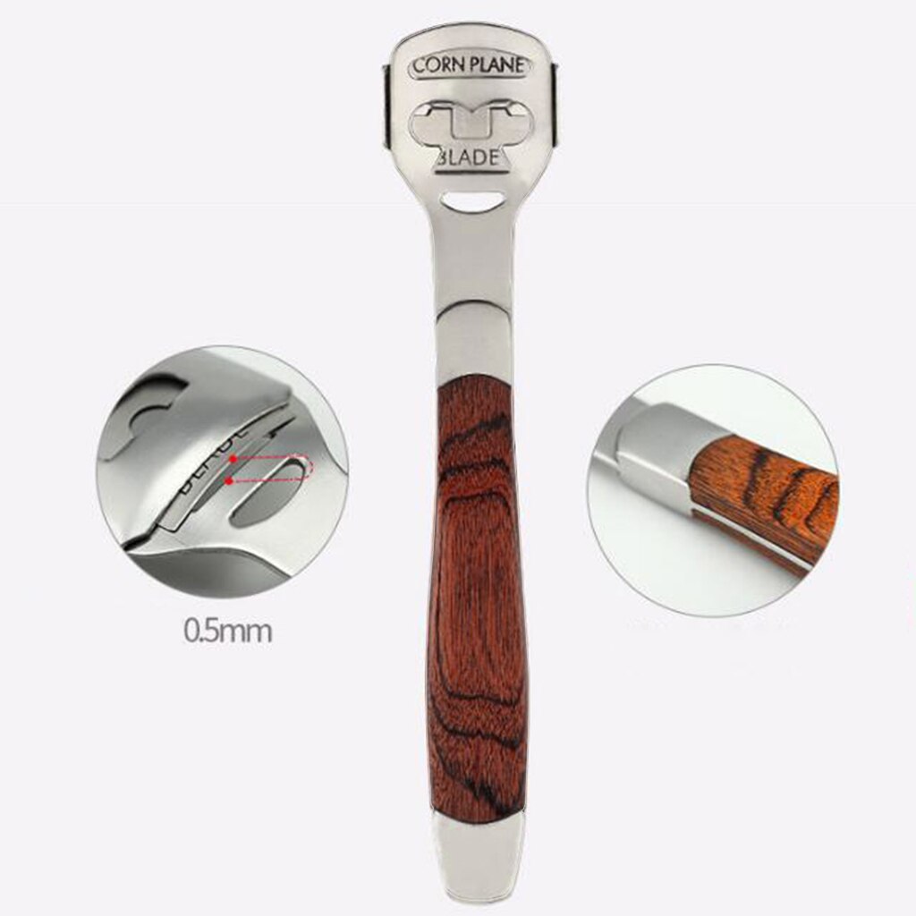 Foot Care Stainless Steel Cuticle Remover Dead Skin Removal Pedicure Skin Hard feet Shaver Pedicure Tools