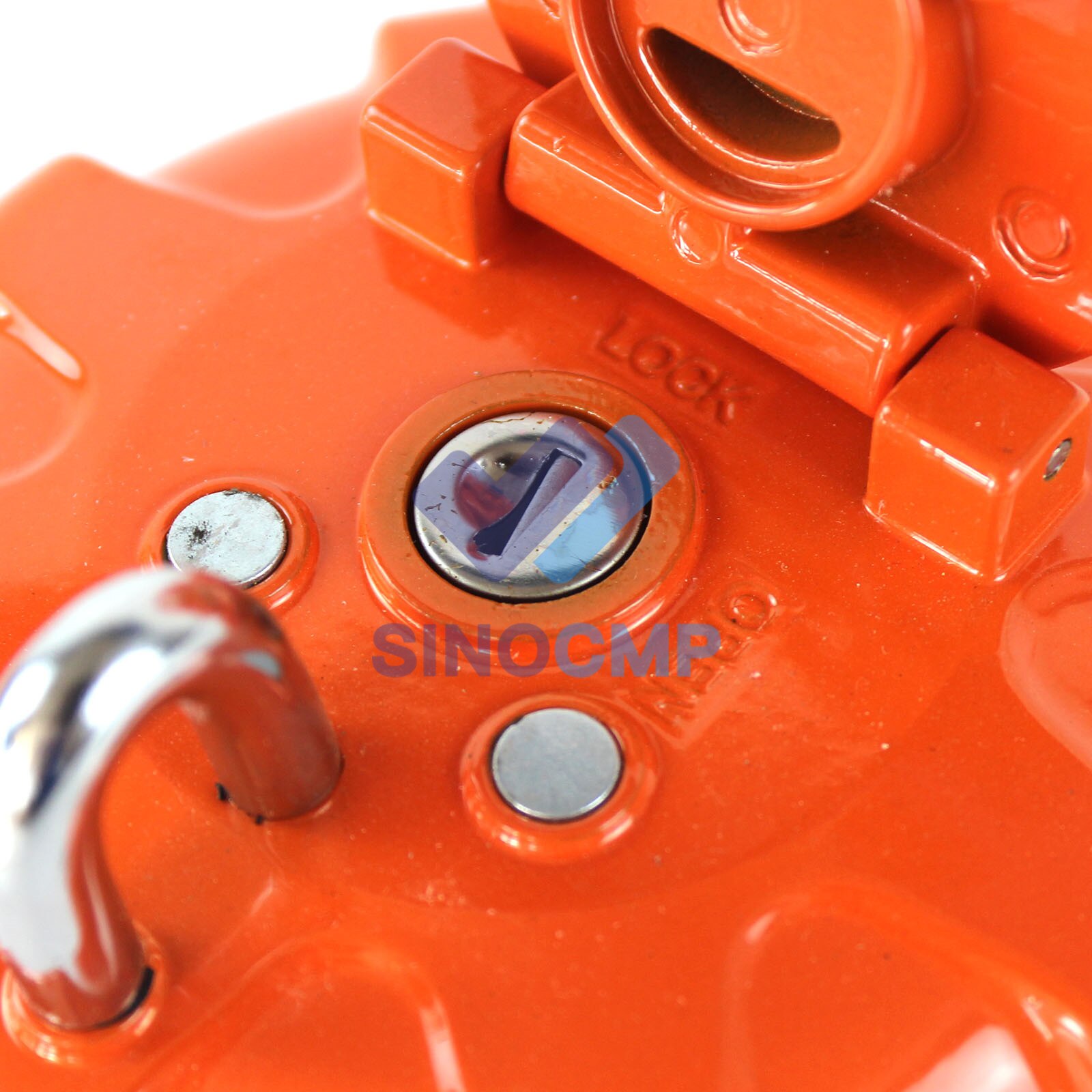 DH300 Key Brandstoftank Cap Ass'y Voor Daewoo Doosan Graafmachine, 3 Maanden Garantie