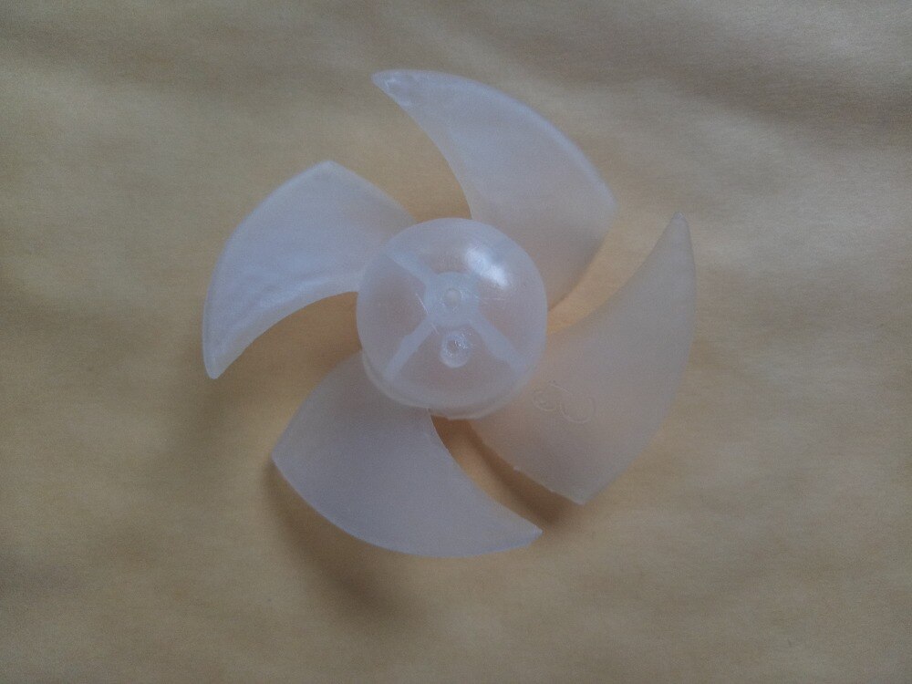 /20 stks/4 bladen plastic fan blade voor föhn/
