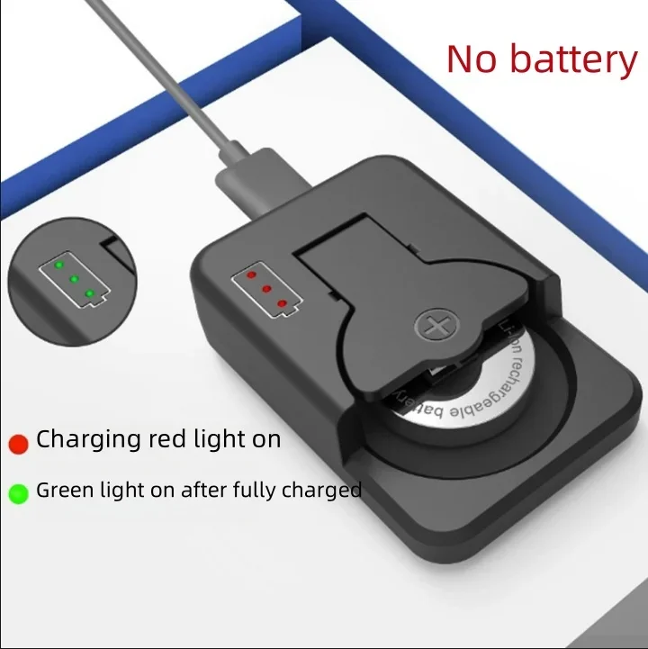 Bateria recarregável lir2032 3.6v 40mah (2-50 peças)-substituir cr2032 para relógios chave fobs brinquedos calculadoras sensores abridores de garagem: Vermelho