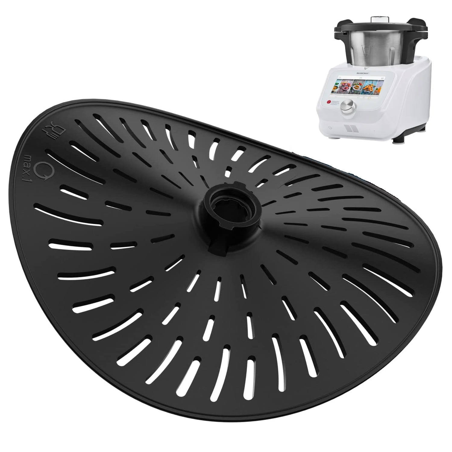 Cubierta de cuchilla para Robot de cocina Lidl, mr. Cuisine, Connect, Ideal para cocción lenta y Sous-vide