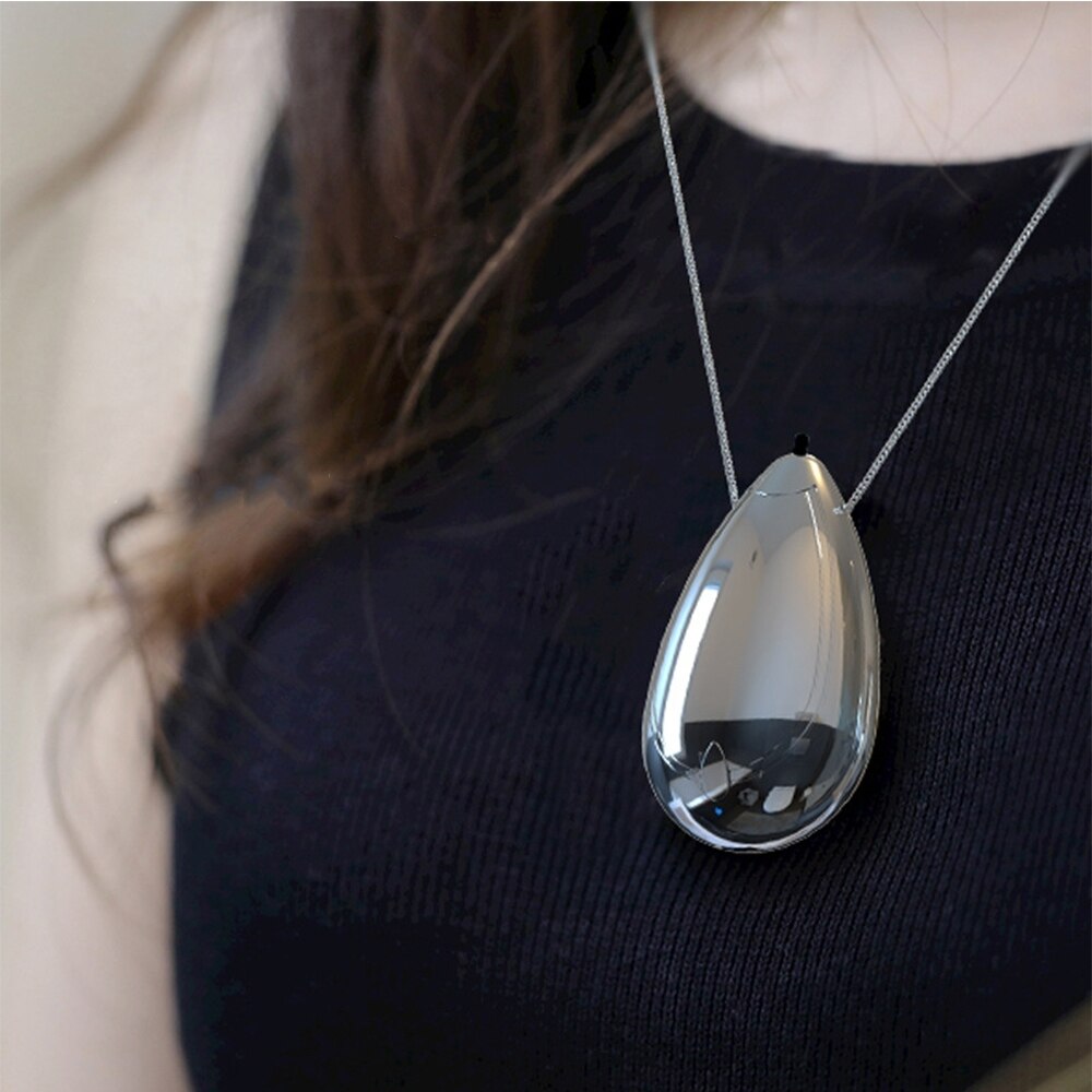 Collana Purificatore D'Aria Personale: Ionizzatore Portatile Per Eliminare Germi, Polvere, Allergeni E Odori – Ricaricabile USB