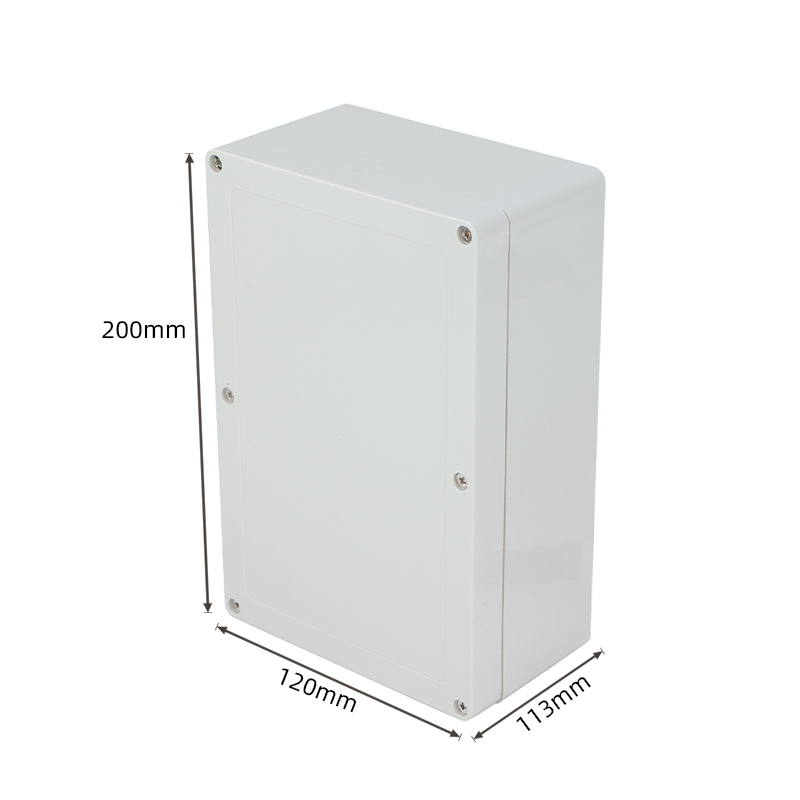 200*120*113 230*150*87MM Electrical Project Box Waterproof Junction Box Outdoor Electrical Enclosure Case Wiring Connection Box: Transparent / 200x120x113
