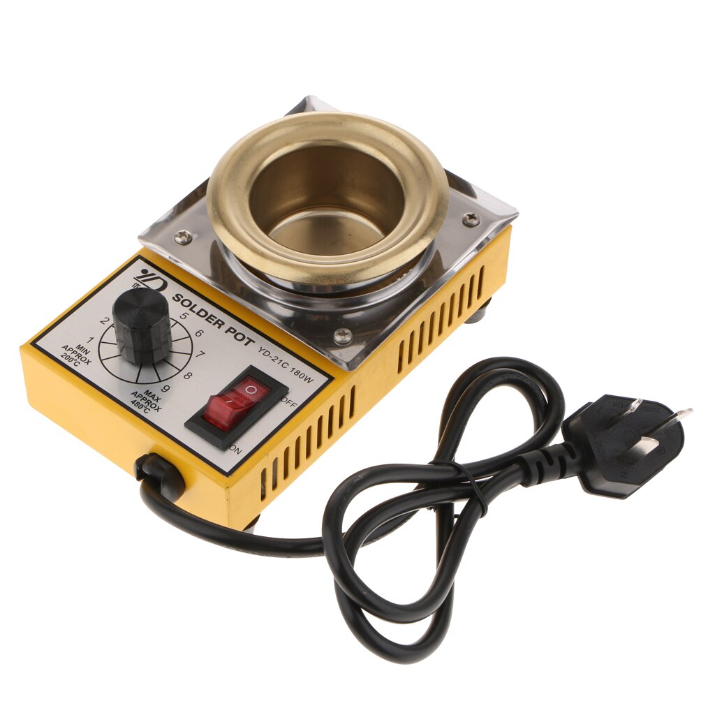 YD-11C Stainless Steel Solder Pot Soldering Desoldering Bath for Welding/Soldering 220V 100-580℃