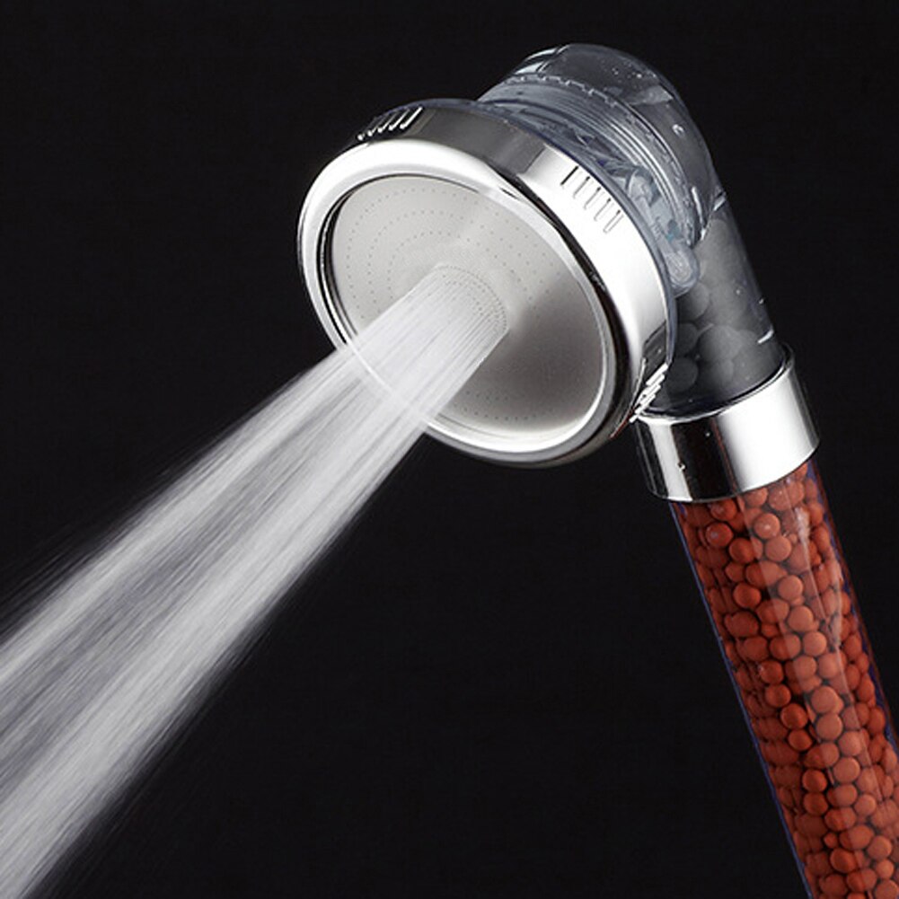 3 Modus Douchekop Hoge Druk Verhogen Waterbesparende Filter Ballen Kralen Utility Hoofd Met Negatieve Ionen Geactiveerd
