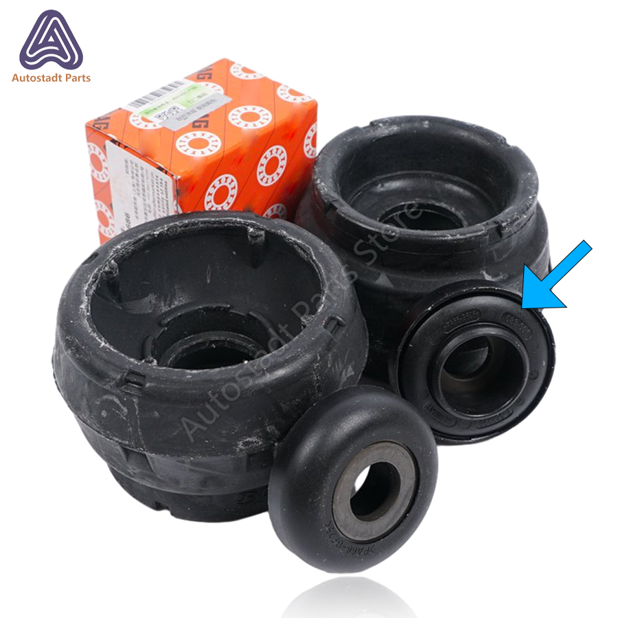 Front Shock Absorber Top Rubber Bearing For A1 A3 TT Bora Golf Jetta 4 Polo Beetle Fabia Octavia 180412331 1J0412249 6R0412249: black