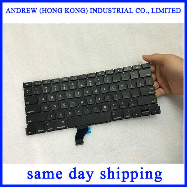 Brand A1502 US Keyboard for Macbook Pro Retina 13" A1502 Keyboard US Standard EMC2678 EMC2875 EMC2835
