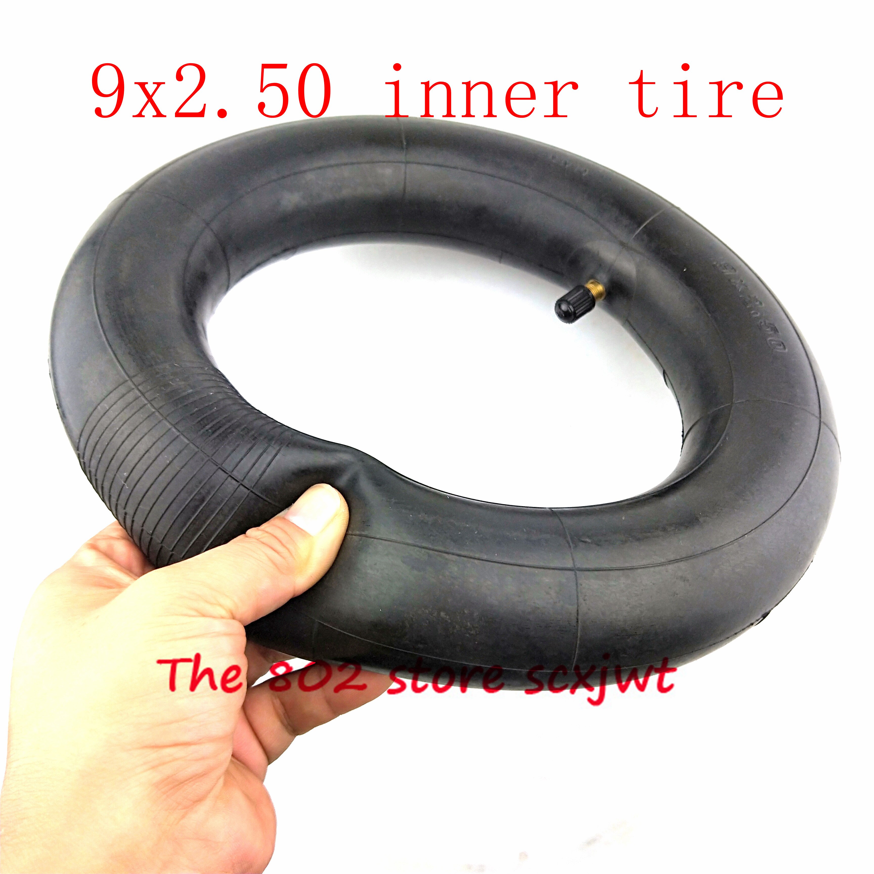 butyl Tube 9x2.50 inner tube fits motorcycle Scooter A-Folding Bike Electric / Gas Scooter Tyre ( for 85/65-6.5 tire )