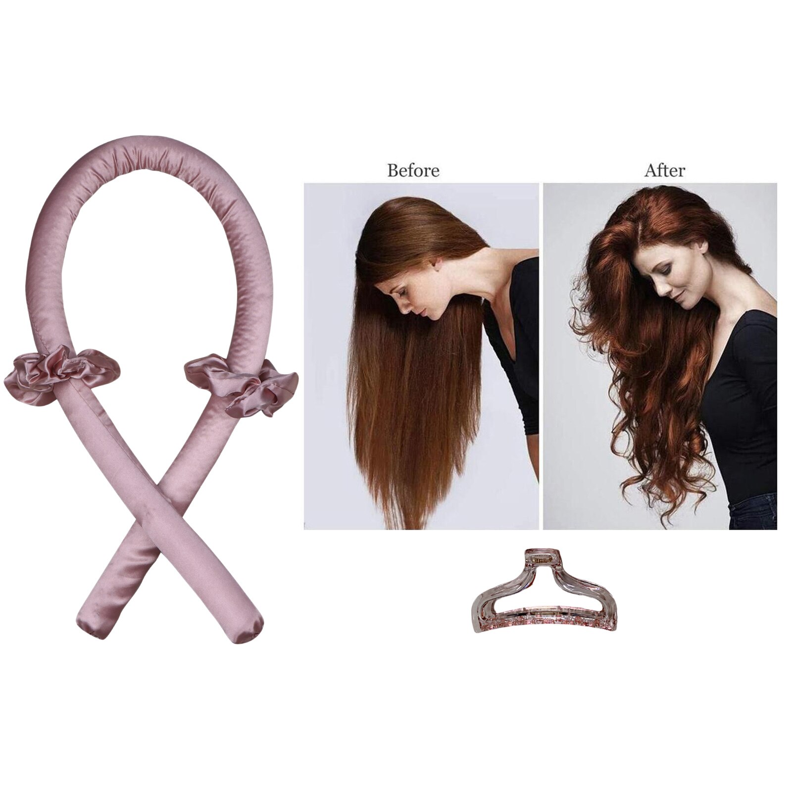 Heatless Curling Rod Headband No Heat Curls Hair Rollers Sleeping Soft Headband Hair Curlers Hair Styling Tools