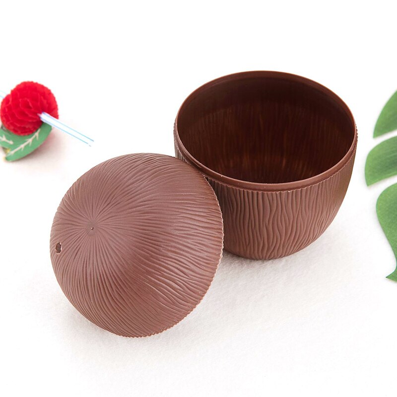 Plastic Pineapple Cup Coconut Cups Fruit Shape Sunny Beach Decorate Beautiful Party Tools