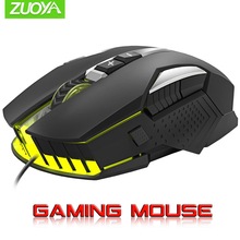 Mouse ótico profissional com fio, mouse para jogos, computador, pc e notebook