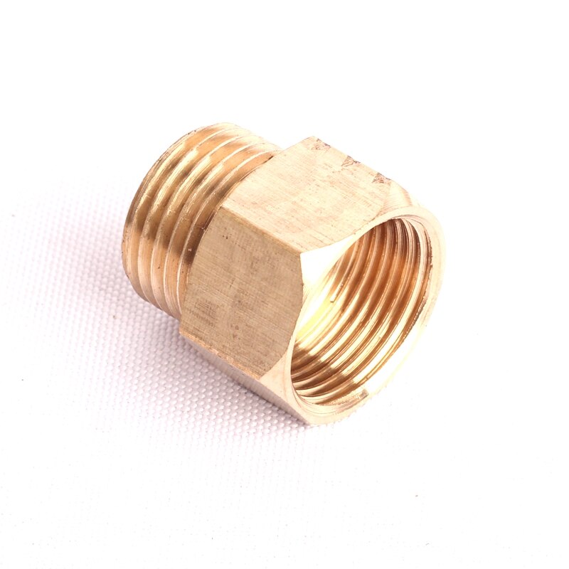 2pcs Inner Diameter 22mm to 1/2 Inch Male Thread Brass Converter Connector Green Thumb Copper Fitting: Default Title