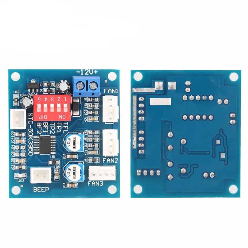 vier-draht PWM lüfter Thermostat Computer kühlung, Fan temperatur Kontrolle modul automatische temperatur steuerung geschwindigkeit DC 12V