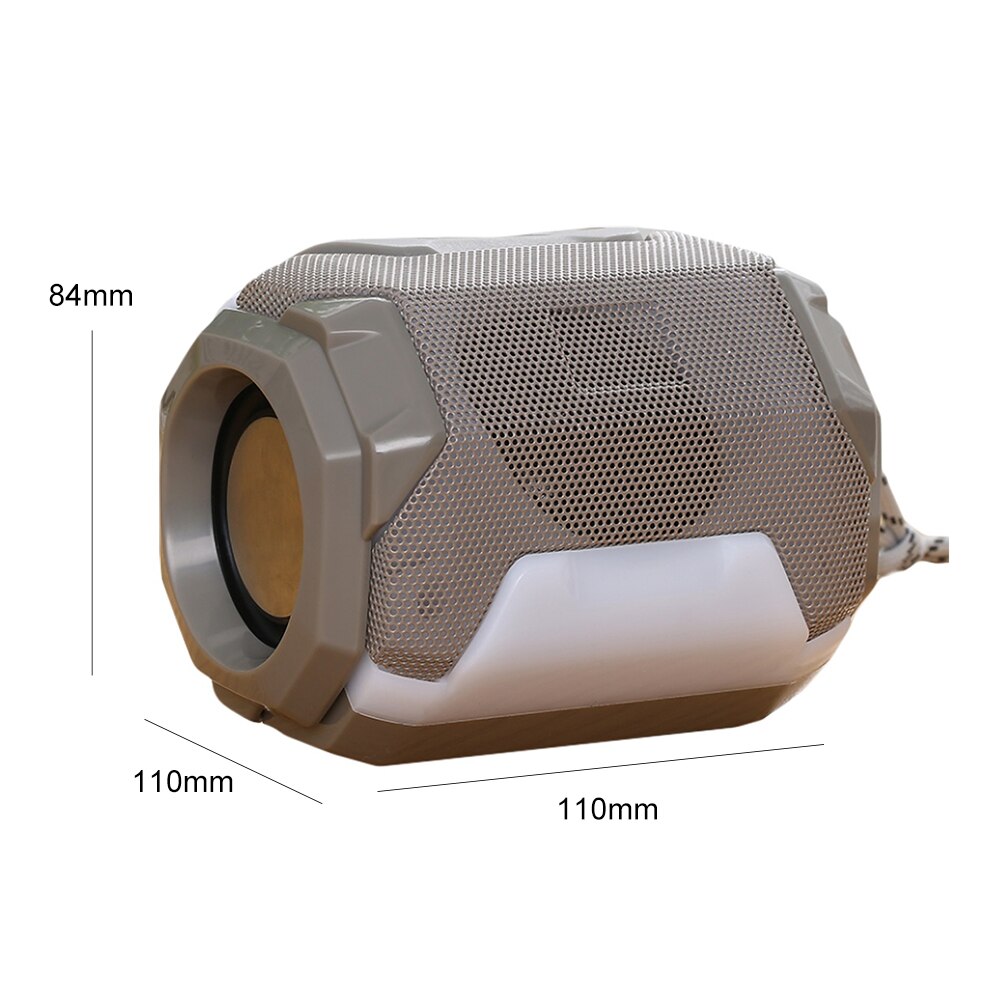Portable Bluetooth Speaker Subwoofer Outdoor Waterproof Boombox Music Player Sound System Column Loudspeakers With Radio