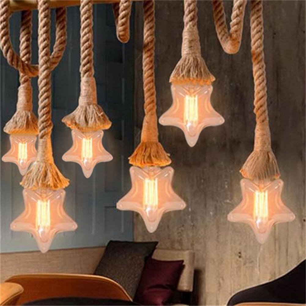 E27 Retro Edison Bulb Star Heart Shaped Beautiful High Brightness Bulb Glass Warm White Light Beautiful And