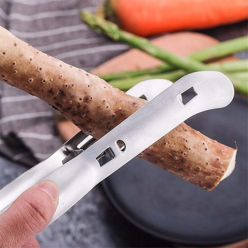 Premium Dunschiller Voor Keuken Rvs Blade Dunschiller Ultra Sharp Asperges En Yam Essentiële Keuken Gereedschap