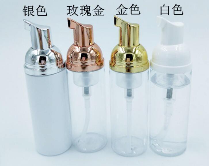 30ps 30ml 50ml 80ml Plastic Foamer Pump Bottle Refillable Empty Cosmetic Bottle liquid Soap Dispenser Foam bottle foamer