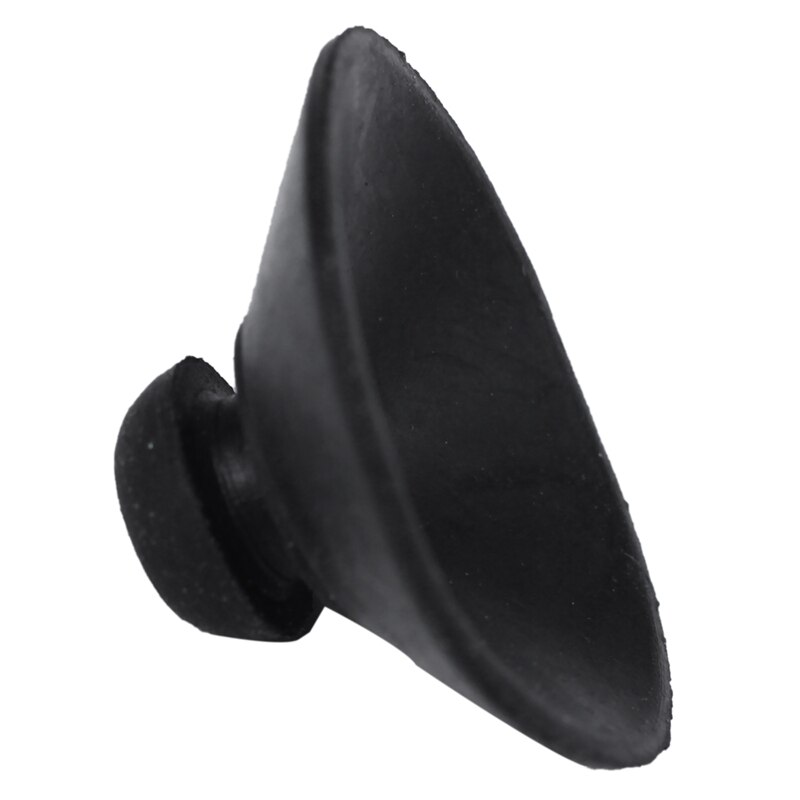 FashionSoft Plastic Aquarium Suction Cup Clip 28mm Diameter 8 Pcs Black