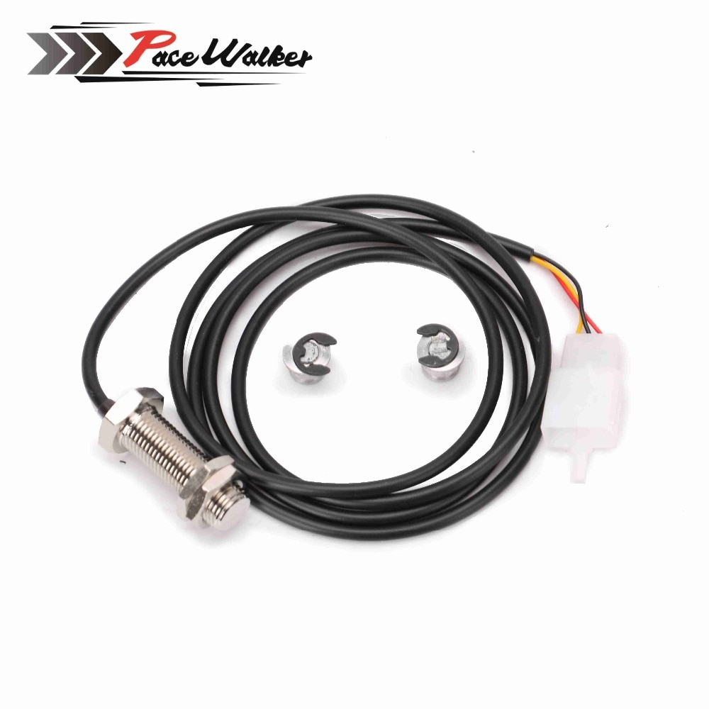 Capteur de compteur de vitesse de moto | Câble de compteur de vitesse de M3, accessoires de odomètre numérique longueur 800mm