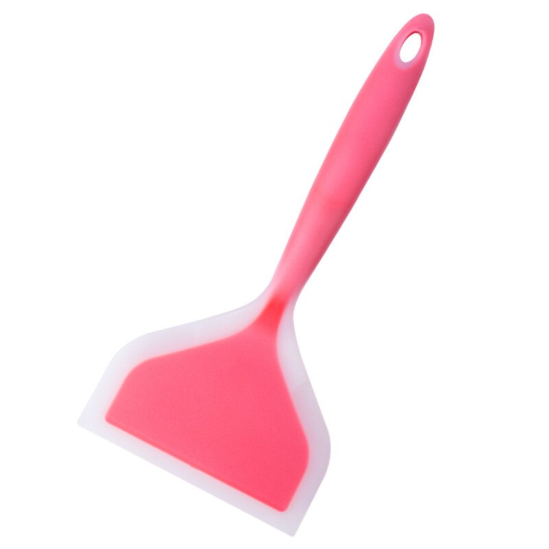 Kitchen Ware Wide Pizza Silicone Cooking Tools Non-stick Spatula Cooking Utensils Spatula Beef Meat Egg Kitchen Scraper Shovel: Type 1