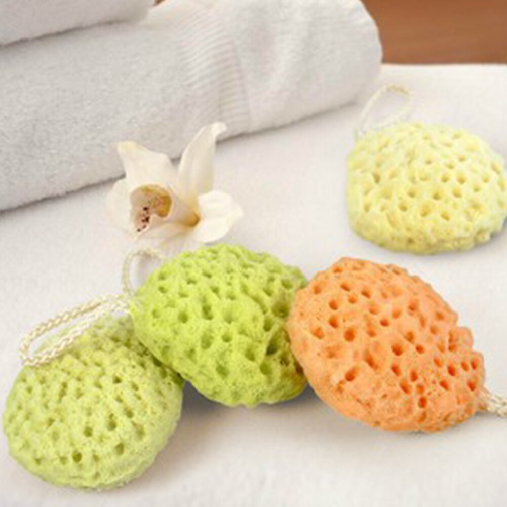 Baby Bath Sponge Natural Sea Sponge for Baby Toddler Bath Shower, Soft and Durable Body Sponge