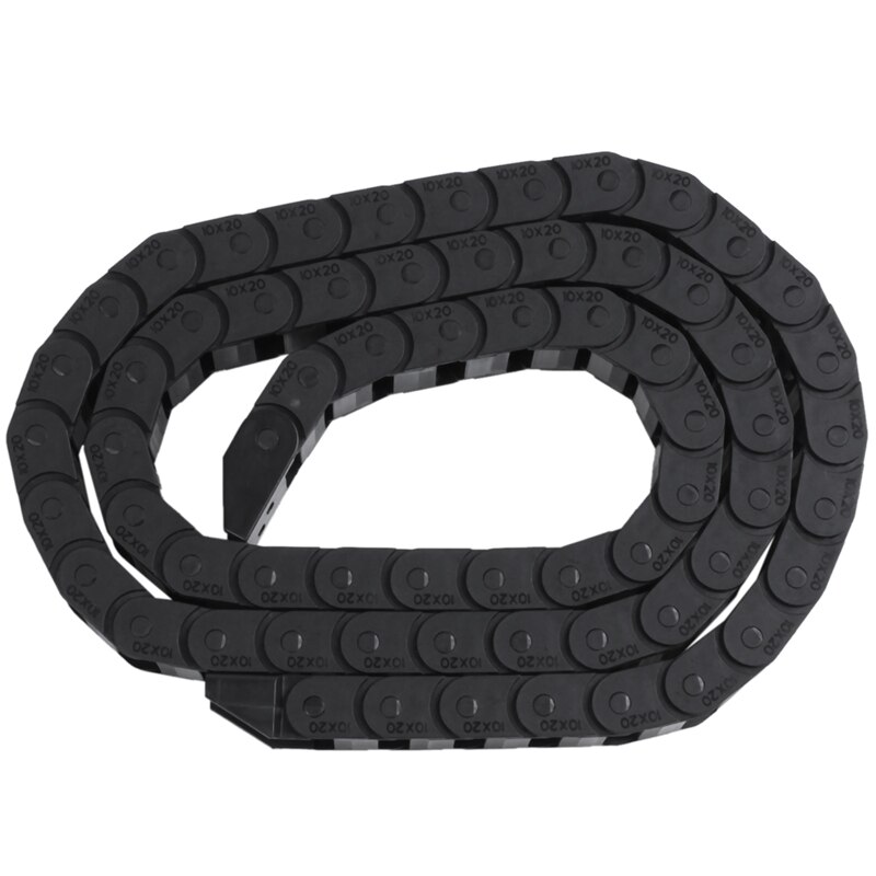Nyeste 10 x 20mm 1m åpenn på begge sider plast slepekabel trekkkjede